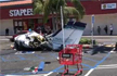 Plane goes down at parking lot outside California mall, 5 dead